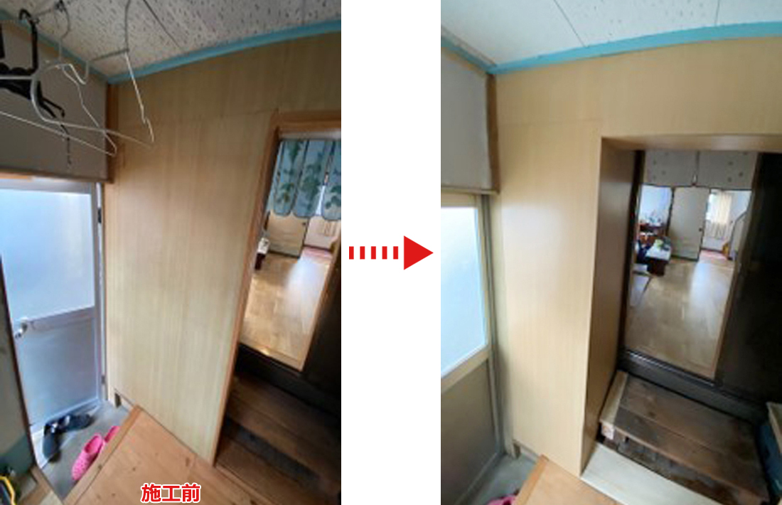 豊橋　H邸　間口拡張工事